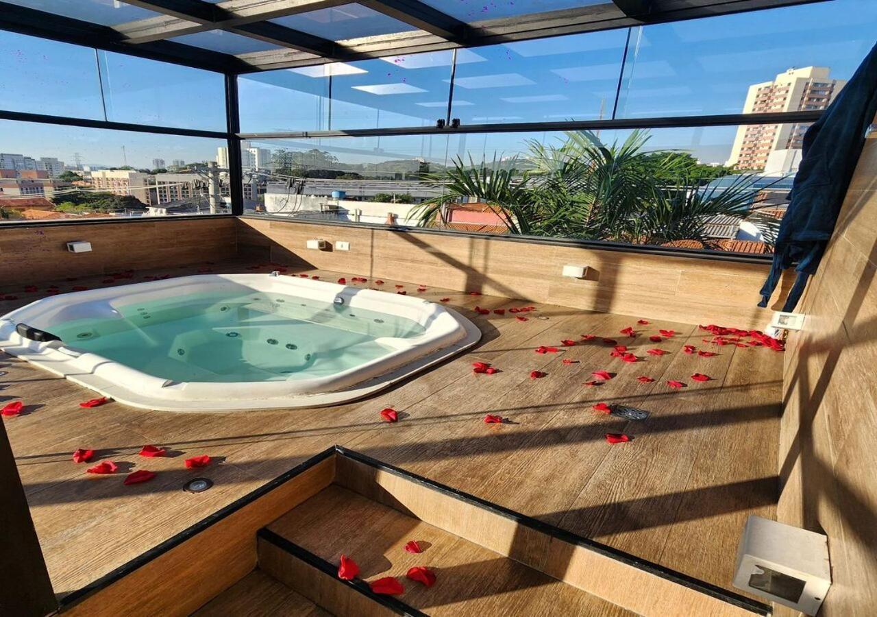 Cobertura Triplex De Luxo Com Jacuzzi Villa São Paulo Buitenkant foto