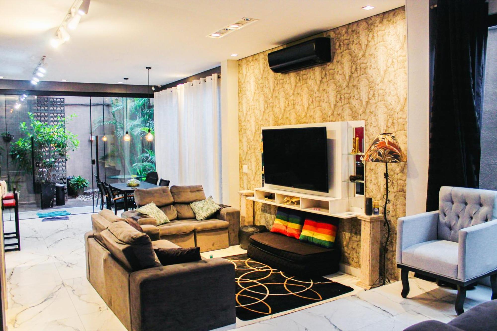 Cobertura Triplex De Luxo Com Jacuzzi Villa São Paulo Buitenkant foto