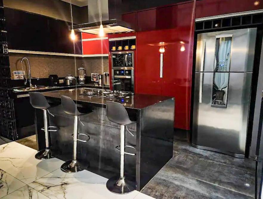 Cobertura Triplex De Luxo Com Jacuzzi Villa São Paulo Buitenkant foto